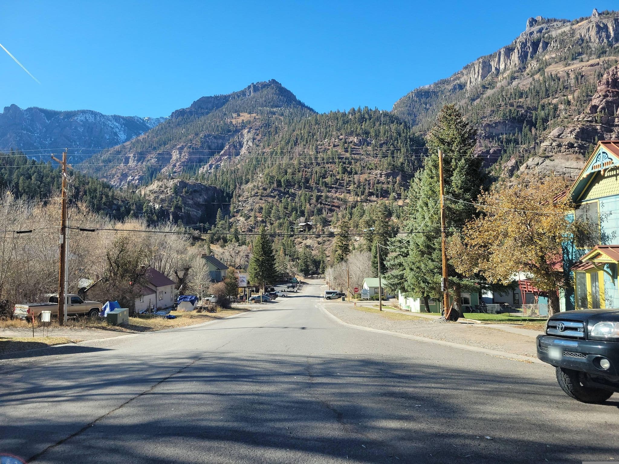 Street view near The Emilia Guesthouse, Ouray — © Montrose_Lyle (CC BY-SA · Mapillary)