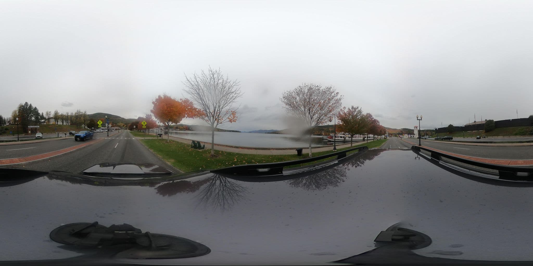 Street view near Fort William Henry Hotel and Resort, Queensbury — © giblet (CC BY-SA · Mapillary)