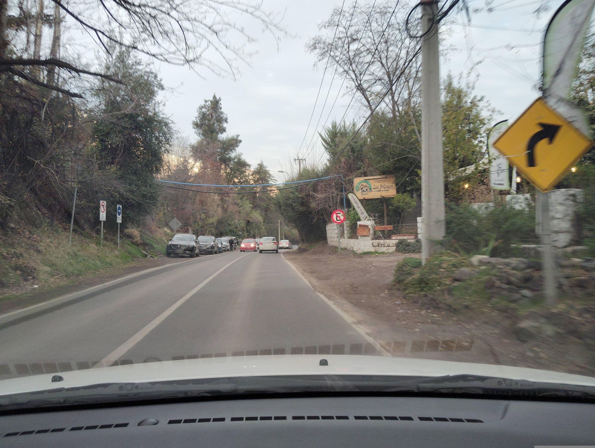 Street view near Centro Cultural y Turístico Los Peñones, San José de Maipo — © ariellopez (CC BY-SA · Mapillary)