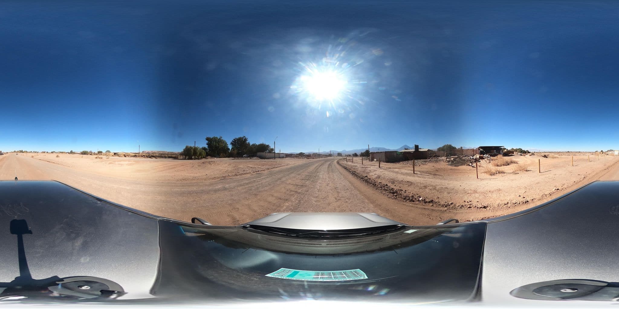 Street view near Valle del desierto, San Pedro de Atacama