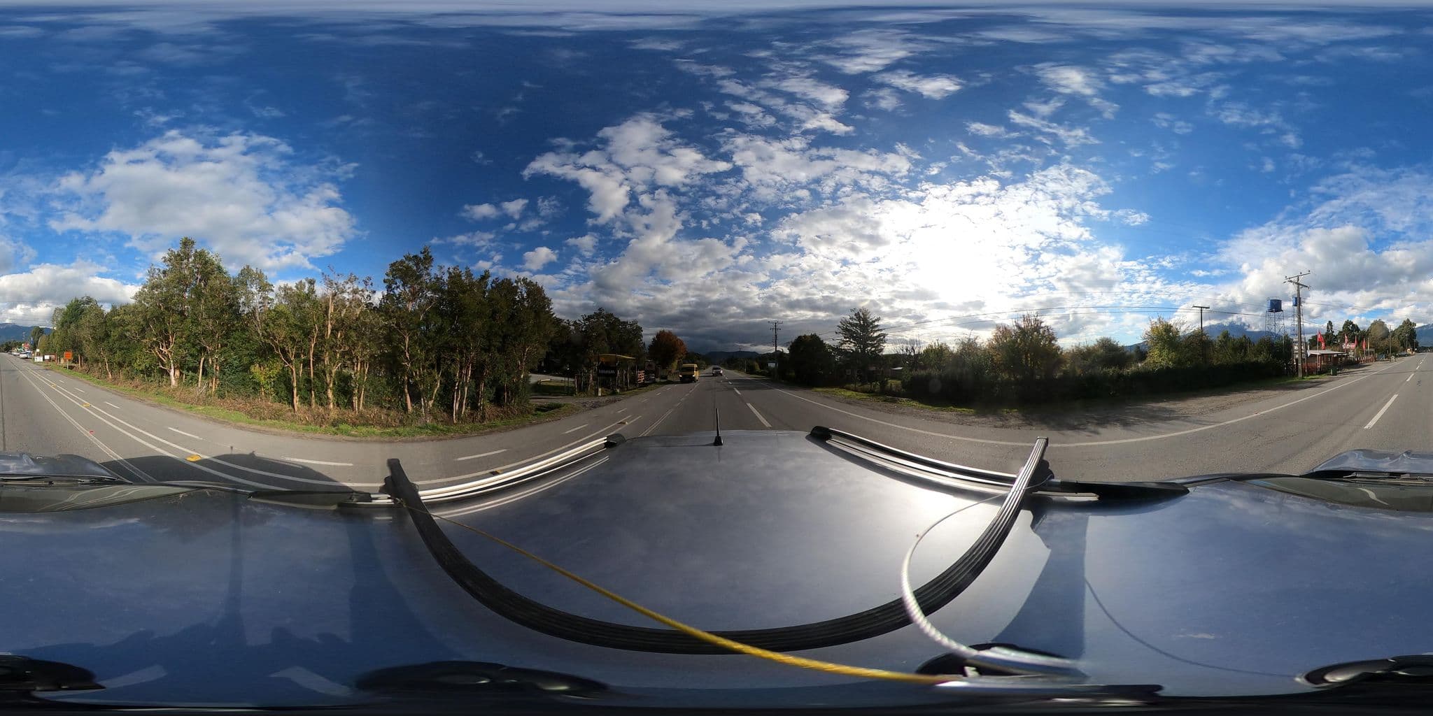 Street view near Cabañas Los Pinos, La Ensenada — © felipeeugenio (CC BY-SA · Mapillary)