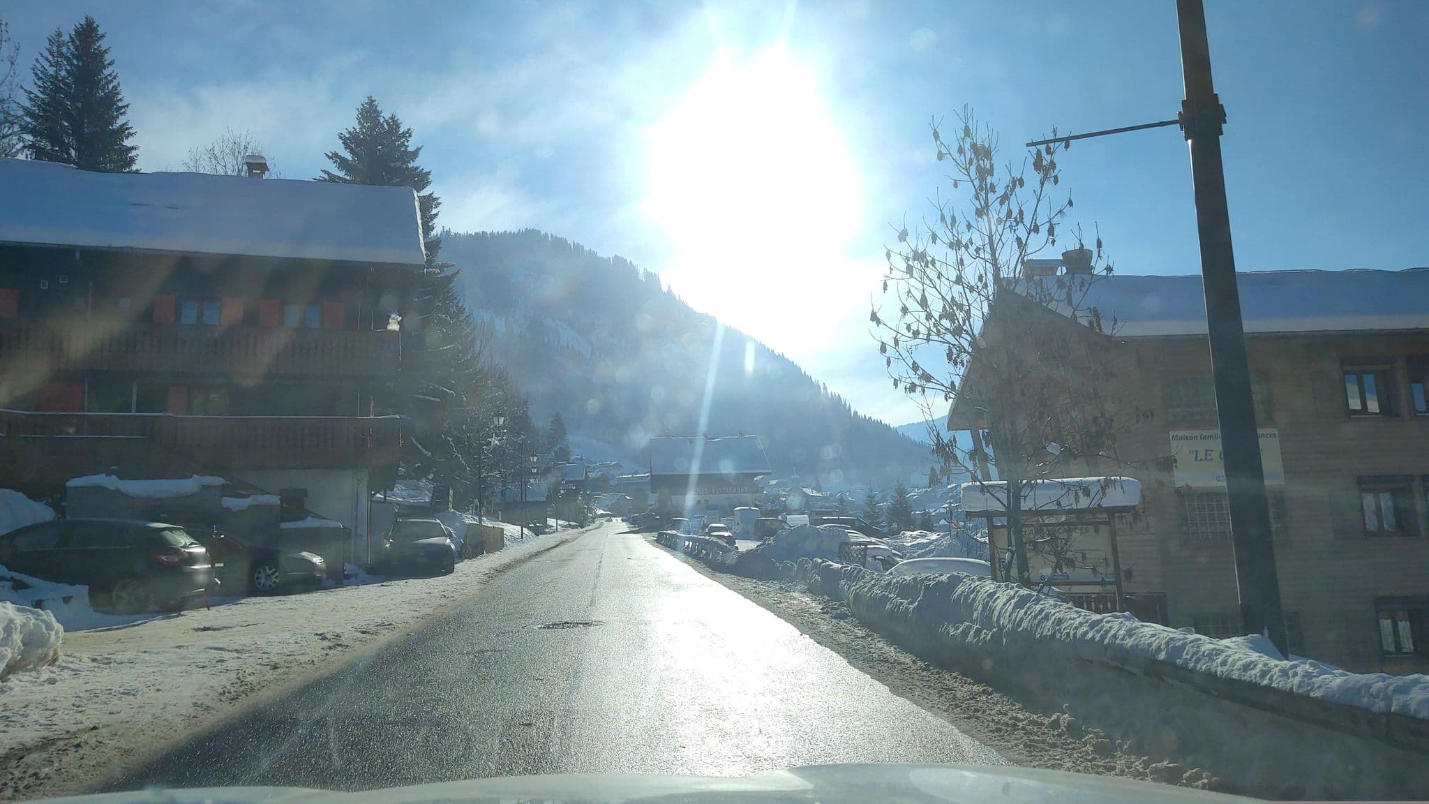 Street view near Le Gîte Cap France, Châtel — © MatthieuF4FNE (CC BY-SA · Mapillary)