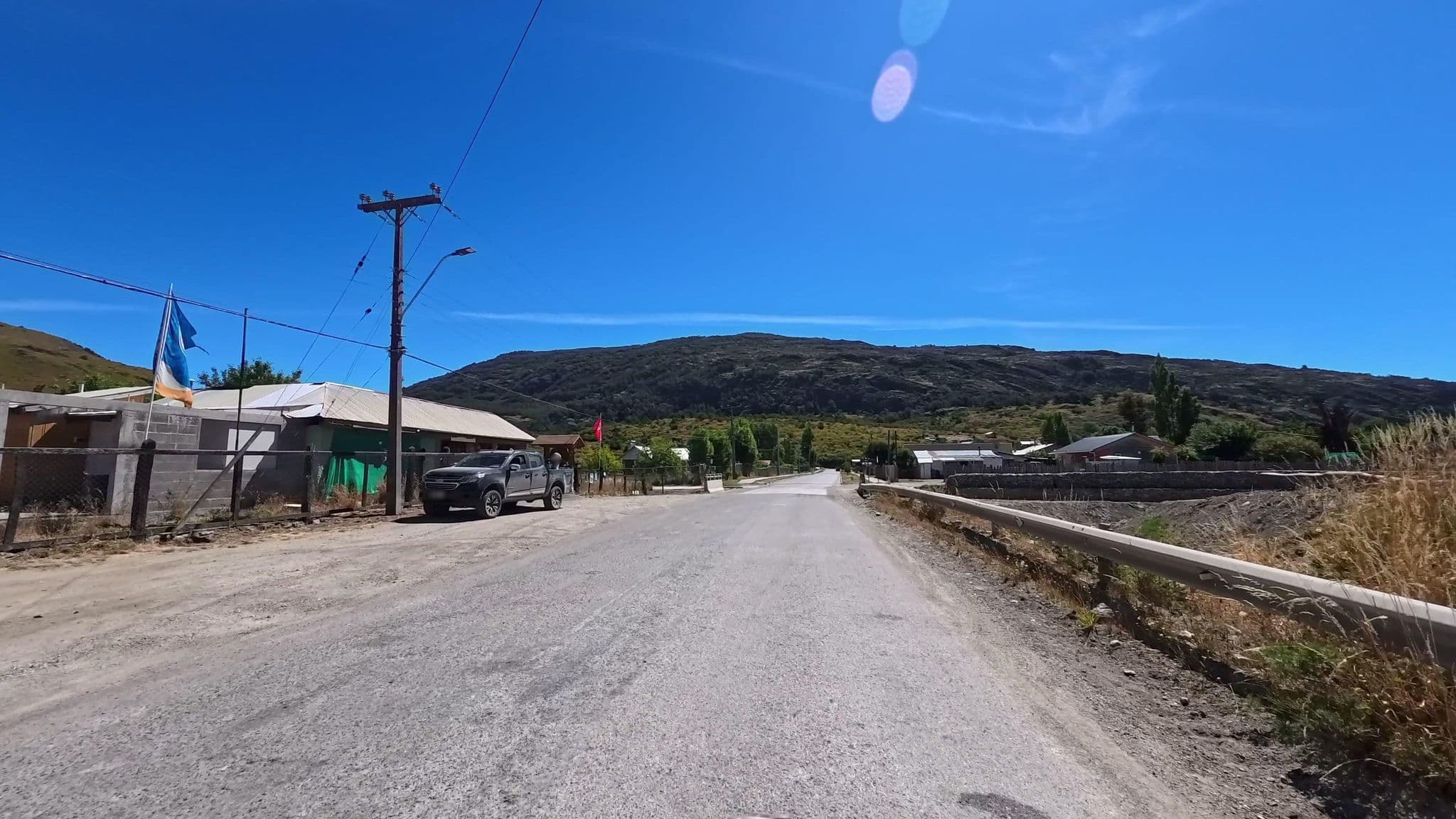Street view near Camping condor, Cochrane