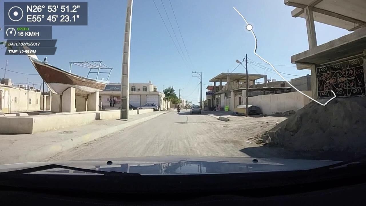 Street view near Harmony House, Bandar-e Lāft — © edi21881 (CC BY-SA · Mapillary)