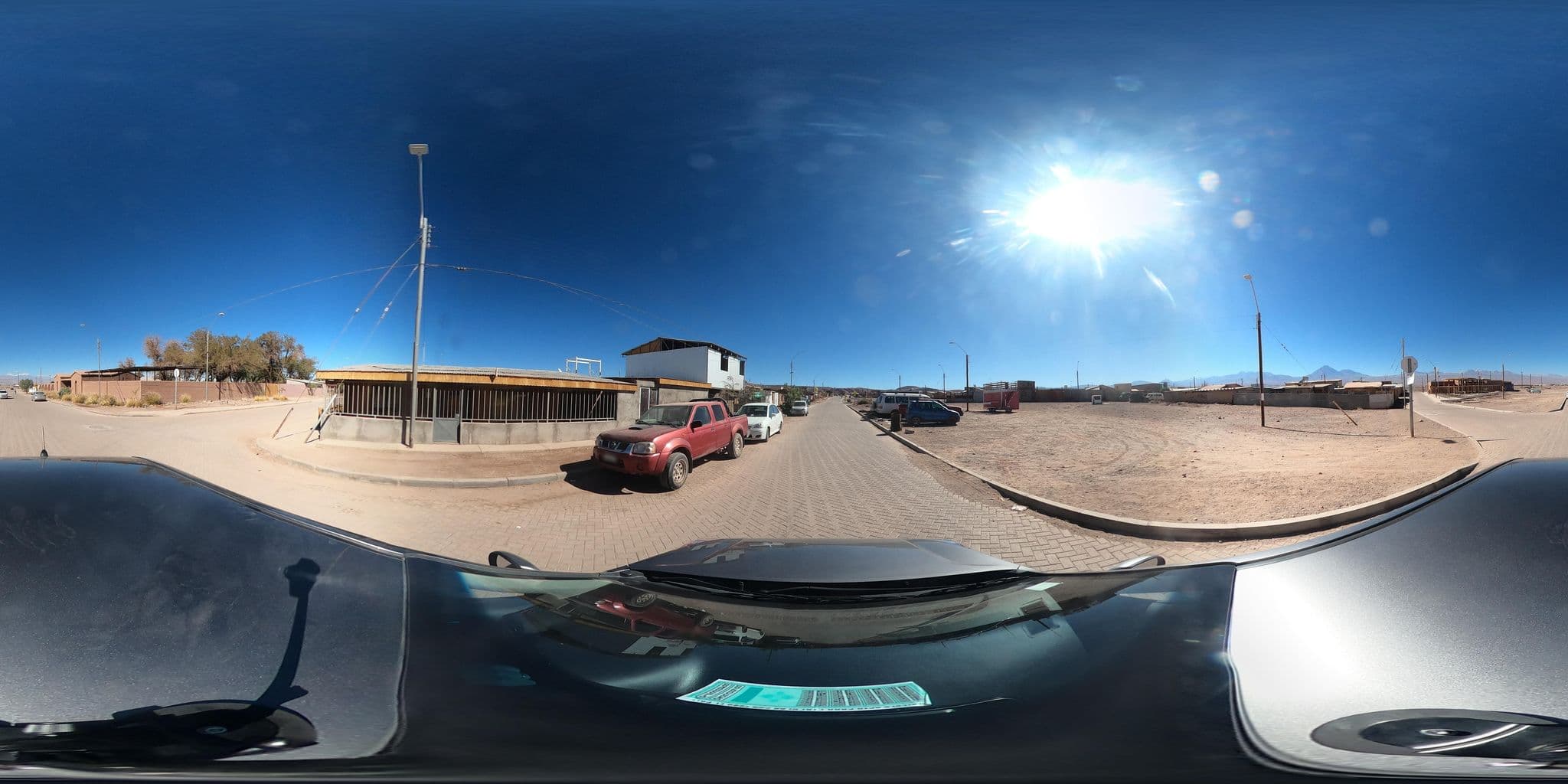 Street view near Hostel El Tren, San Pedro de Atacama