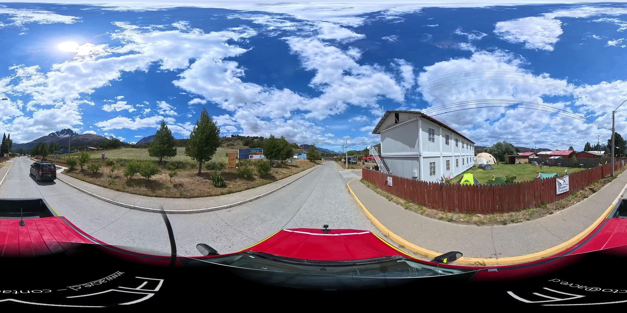 Street view near Nordic Patagonia, Chile Chico — © contactoacve (CC BY-SA · Mapillary)