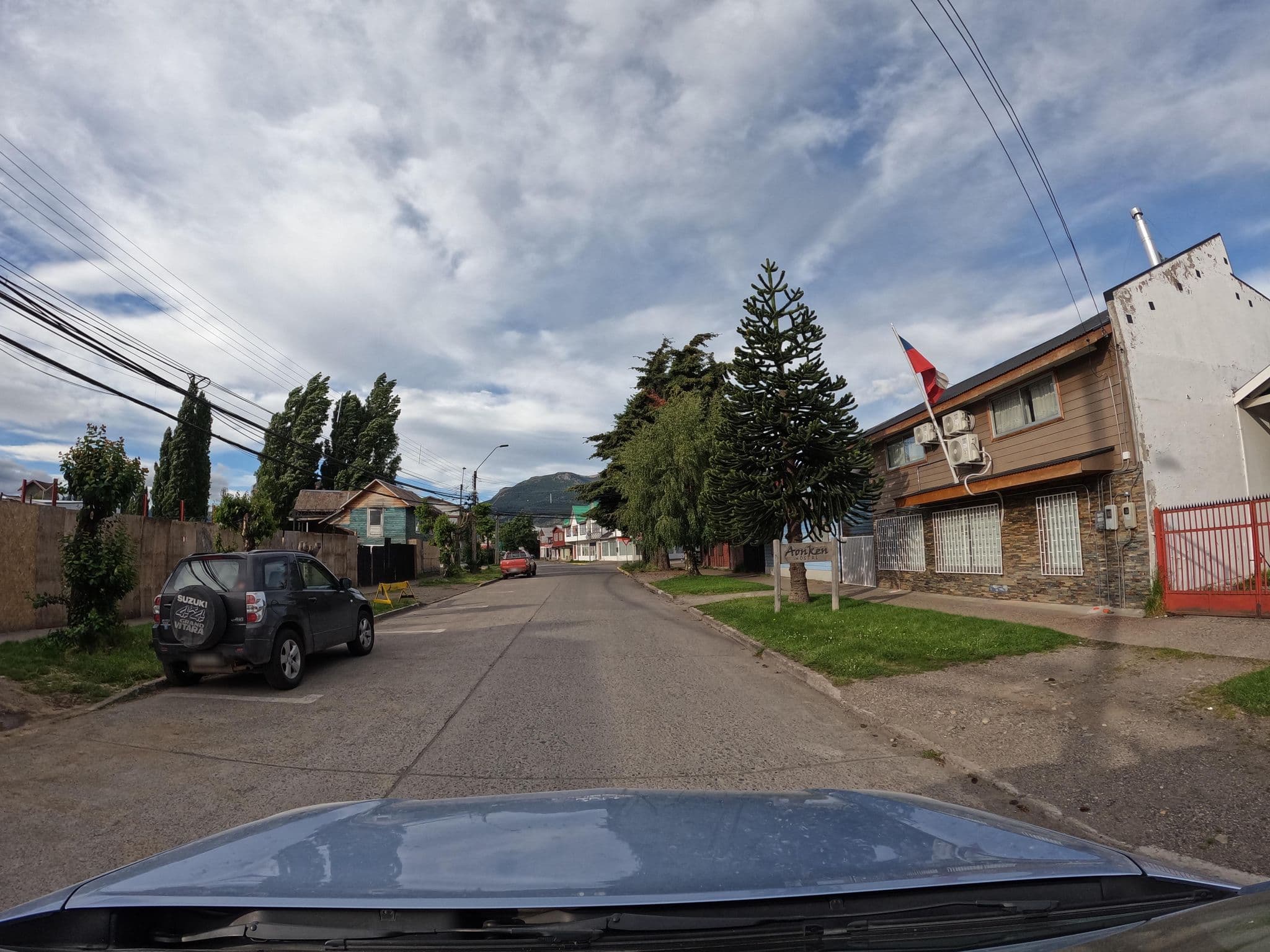 Street view near Aonken, Coyhaique