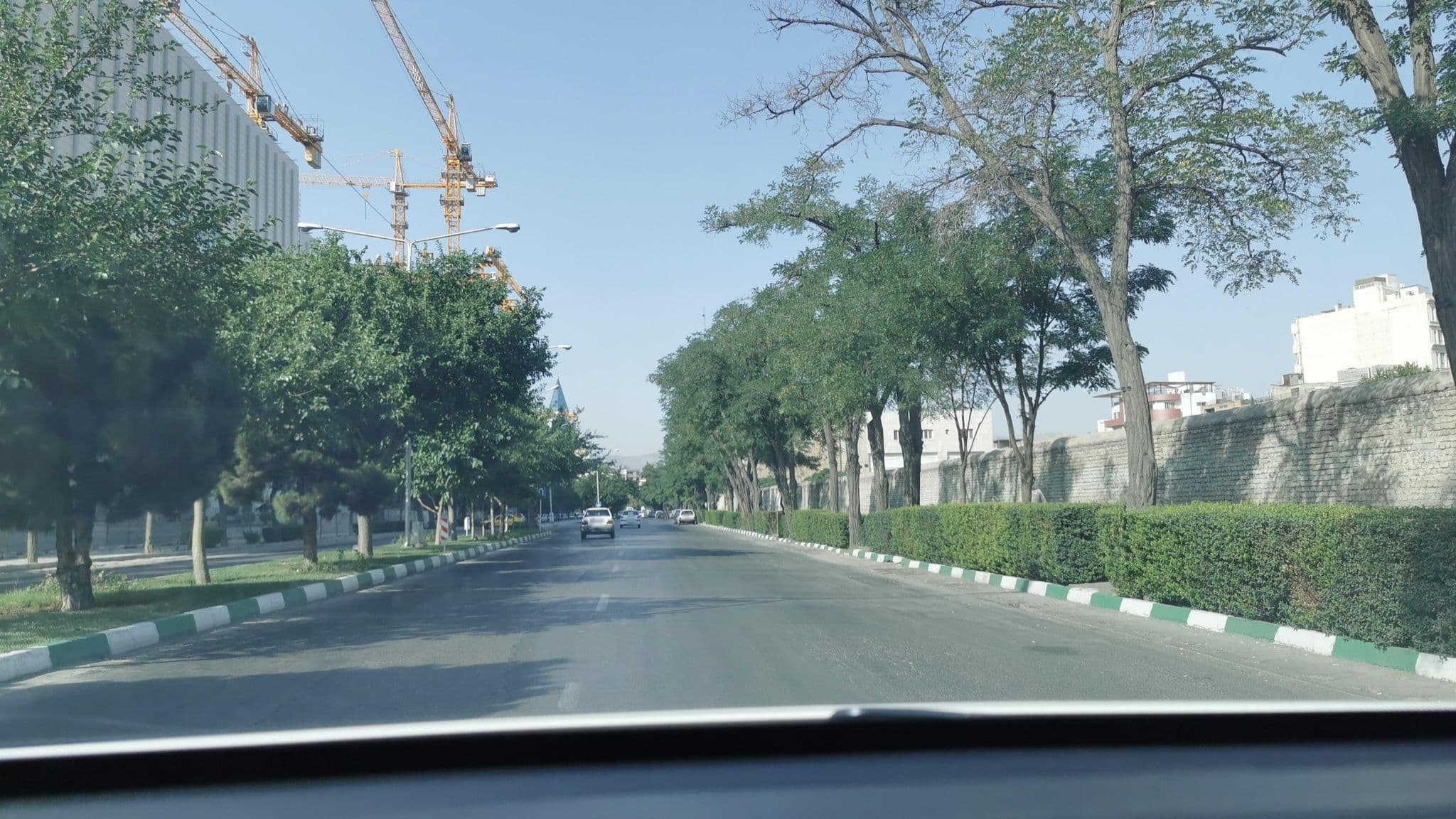 Street view near IRISL Hotel | هتل گروه کشتیرانی جمهوری اسلامی, Mashhad — © kesler (CC BY-SA · Mapillary)