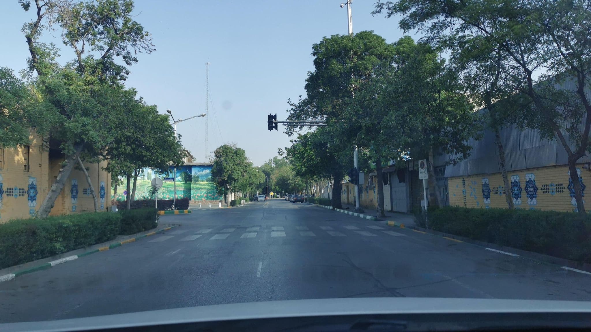 Street view near Bahram Hotel | هتل بهرام, Mashhad — © kesler (CC BY-SA · Mapillary)