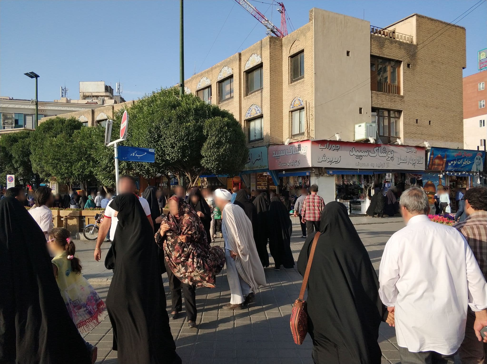 Street view near RoyalRoom_hotel atrak, Mashhad — © hota (CC BY-SA · Mapillary)