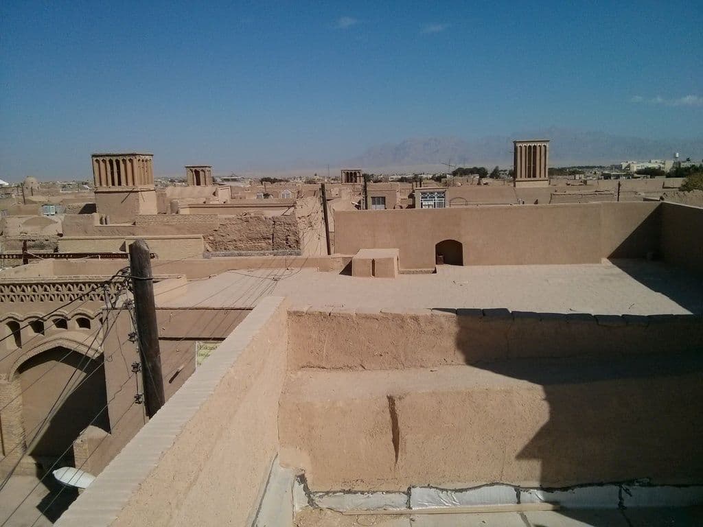 Street view near Jungle hotel, Yazd — © janvanbekkum (CC BY-SA · Mapillary)