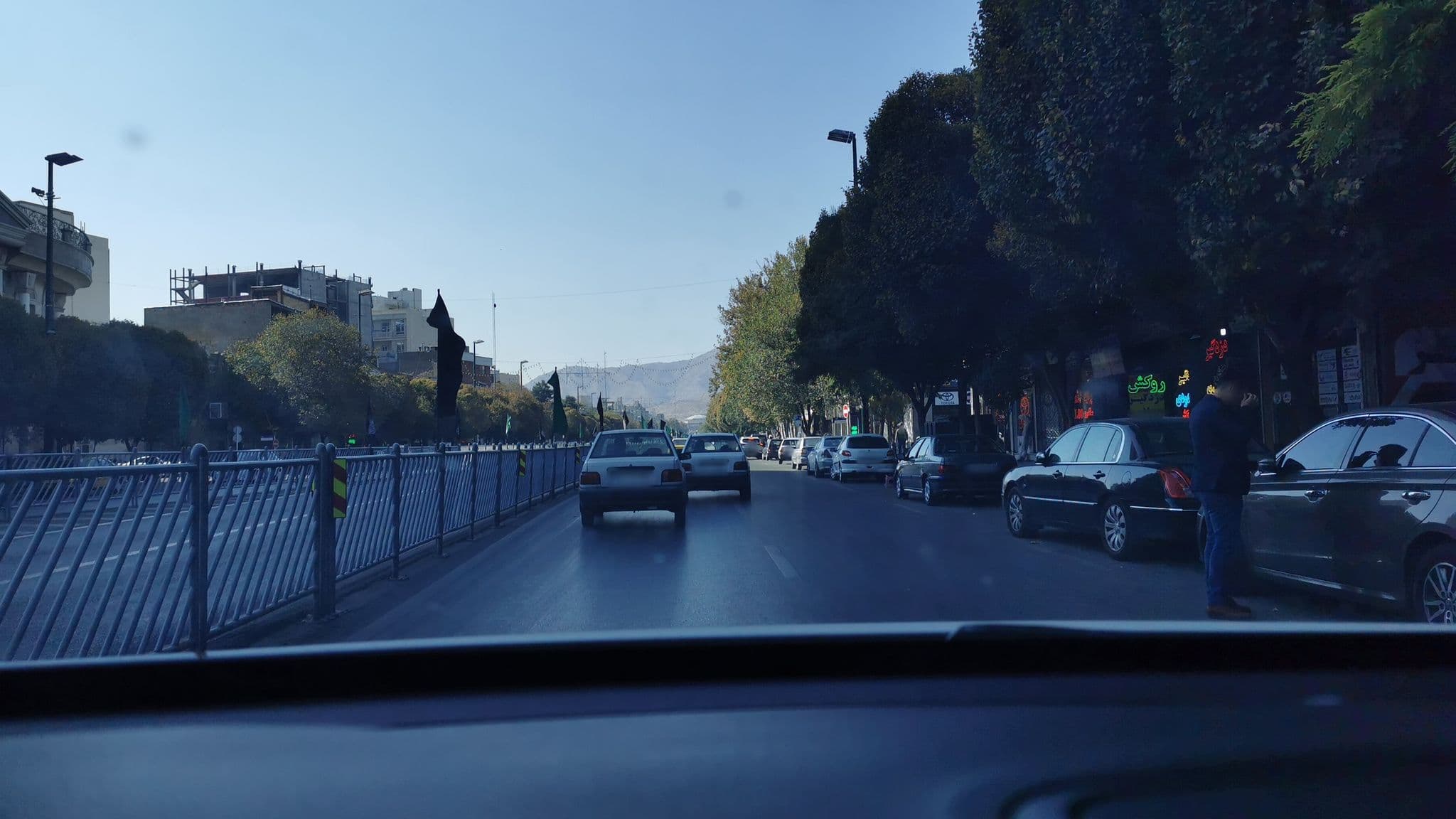 Street view near Farhad Hotel | هتل فرهاد, Mashhad — © kesler (CC BY-SA · Mapillary)