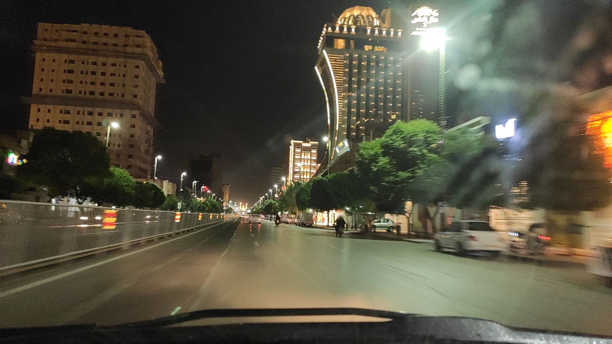 Street view near VIP floor of Darvishi Royal Hotel, Mashhad — © hota (CC BY-SA · Mapillary)