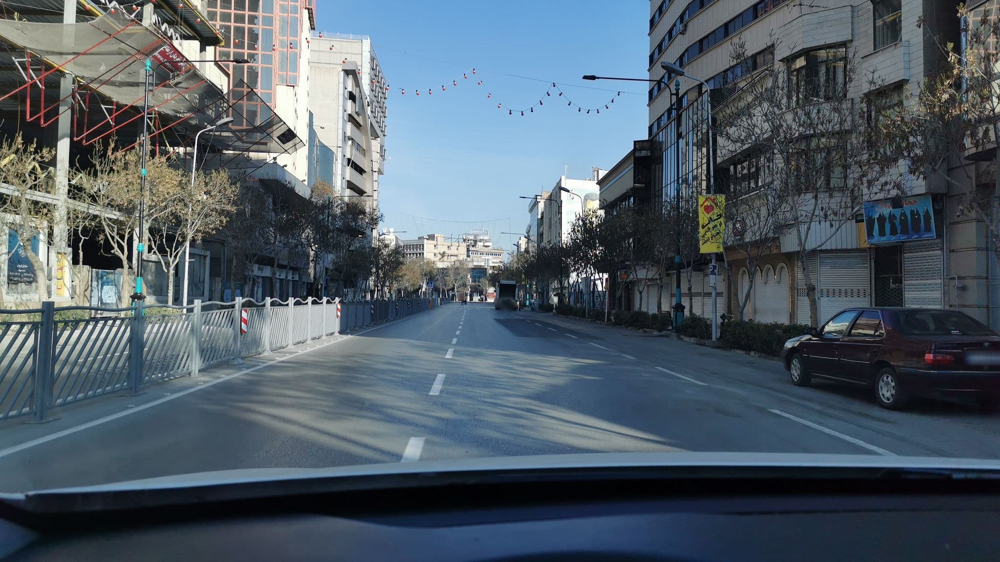 Street view near هتل کوثر ولایت| Kosar Velayat Hotel, Mashhad — © kesler (CC BY-SA · Mapillary)