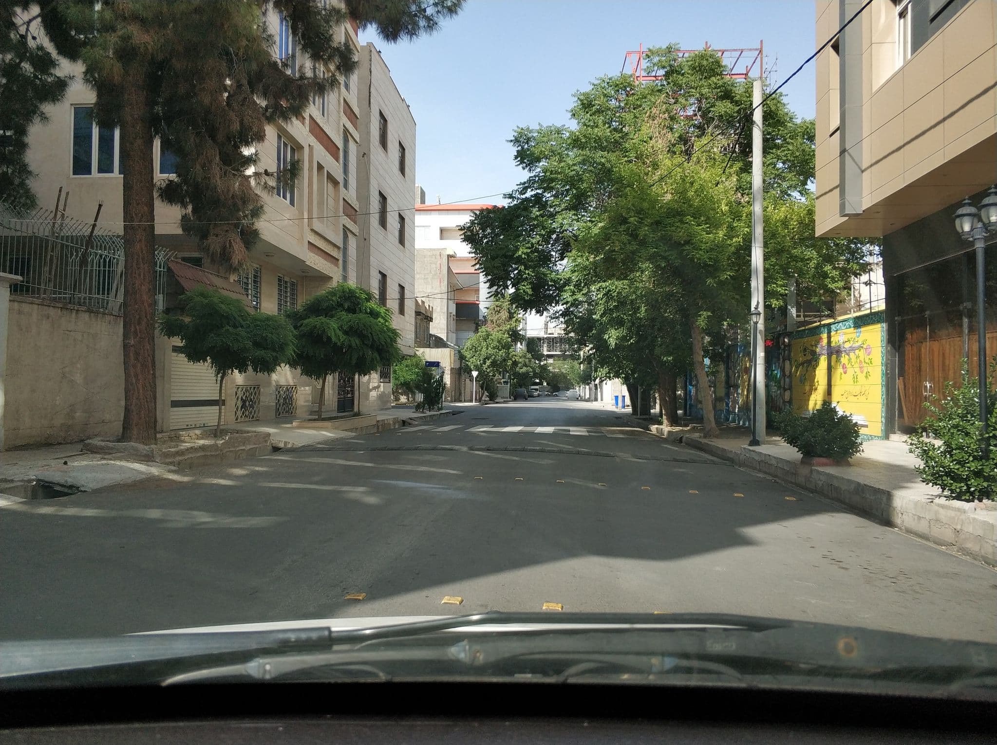 Street view near İdeal Hotel | هتل ايده آل, Mashhad — © hota (CC BY-SA · Mapillary)