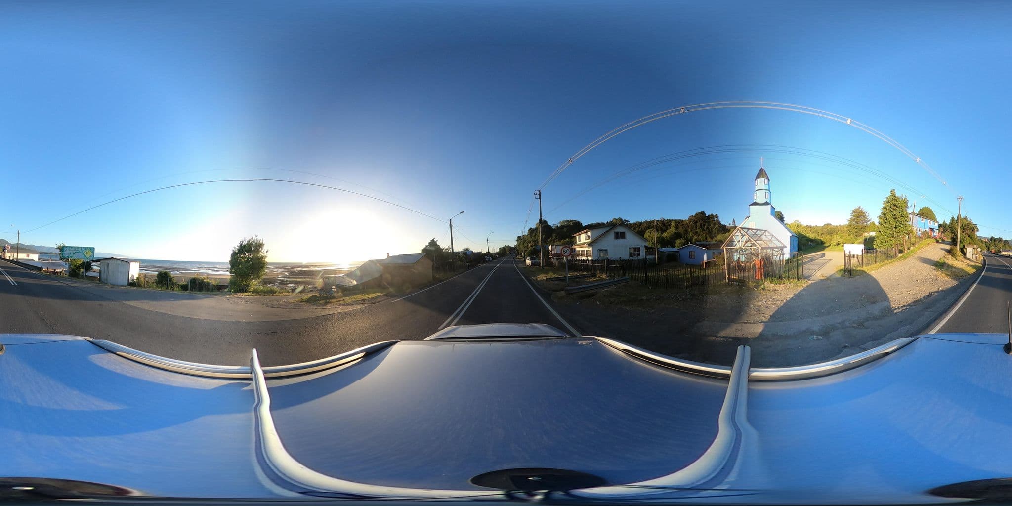 Street view near cabañas Kalfukura, Puerto Montt — © Kaart_Local (CC BY-SA · Mapillary)