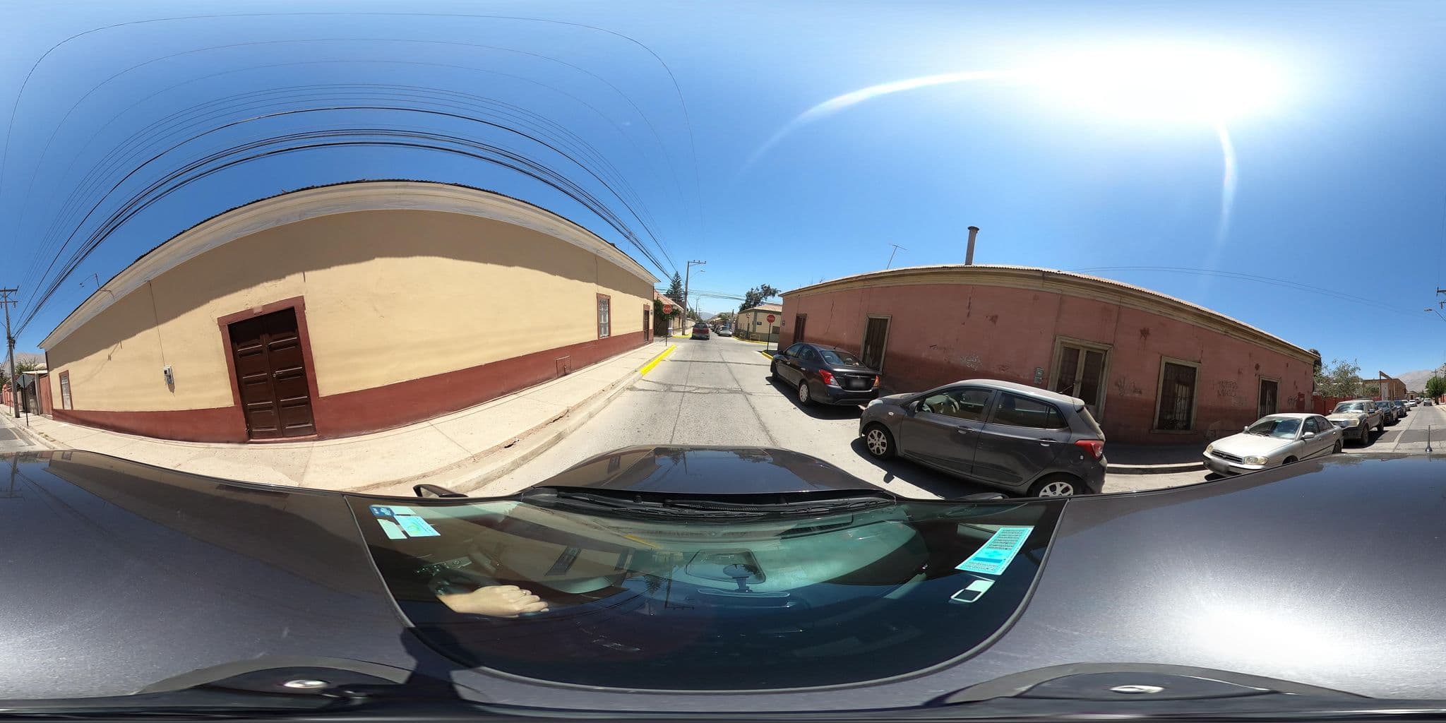 Street view near Hotel Terral, Vicuña — © Kaart_Local (CC BY-SA · Mapillary)