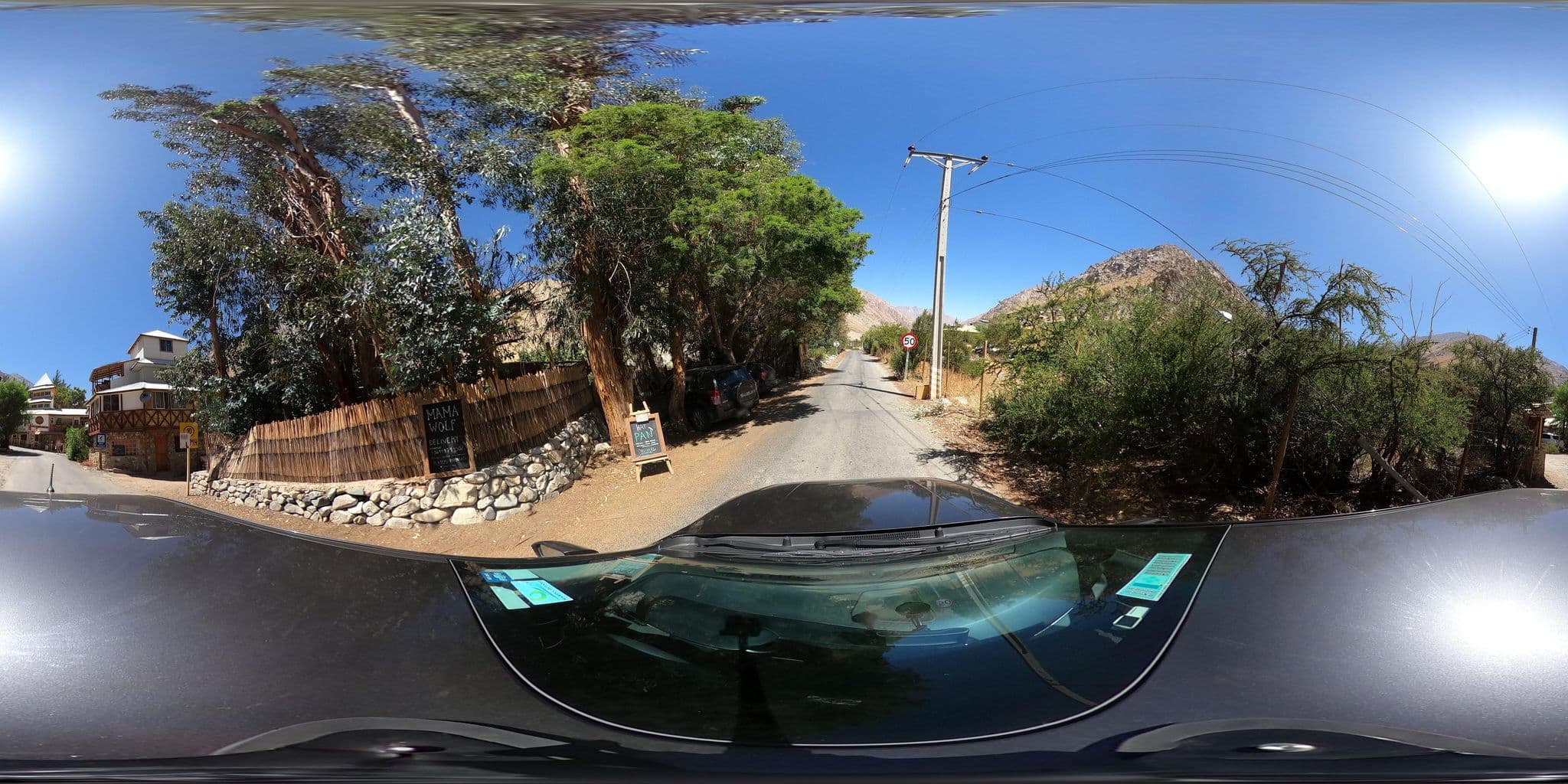 Street view near Campamento Río Mágico, Paiguano — © Kaart_Local (CC BY-SA · Mapillary)
