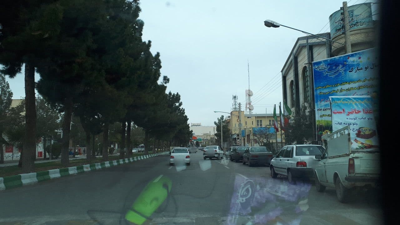 Street view near خانه معلم دامغان, Dāmghān — © geoaria (CC BY-SA · Mapillary)