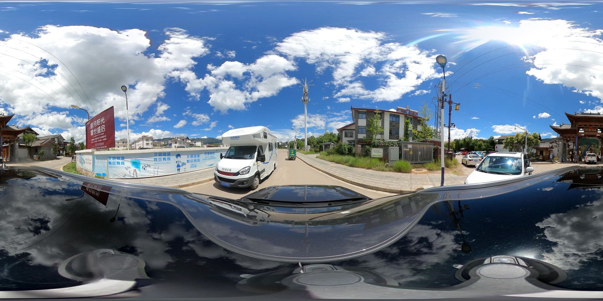 Street view near An Yi Hotel, Lijiang — © adirricor (CC BY-SA · Mapillary)