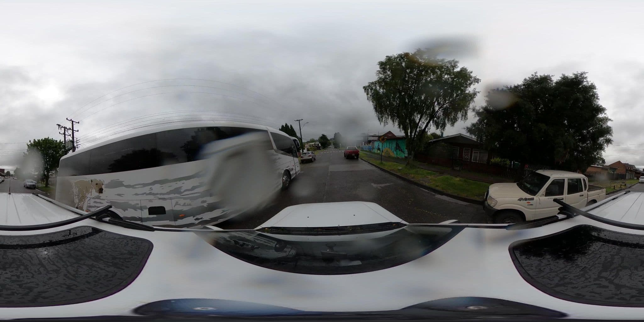 Street view near Hostal Y Cabañas Don Juan, Villarrica — © Kaart_Local (CC BY-SA · Mapillary)