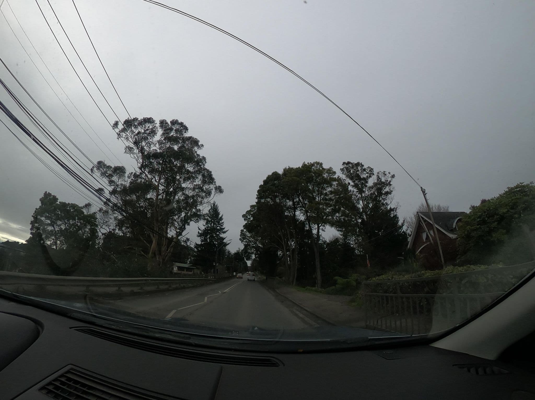 Street view near Canales del Sur, Puerto Varas