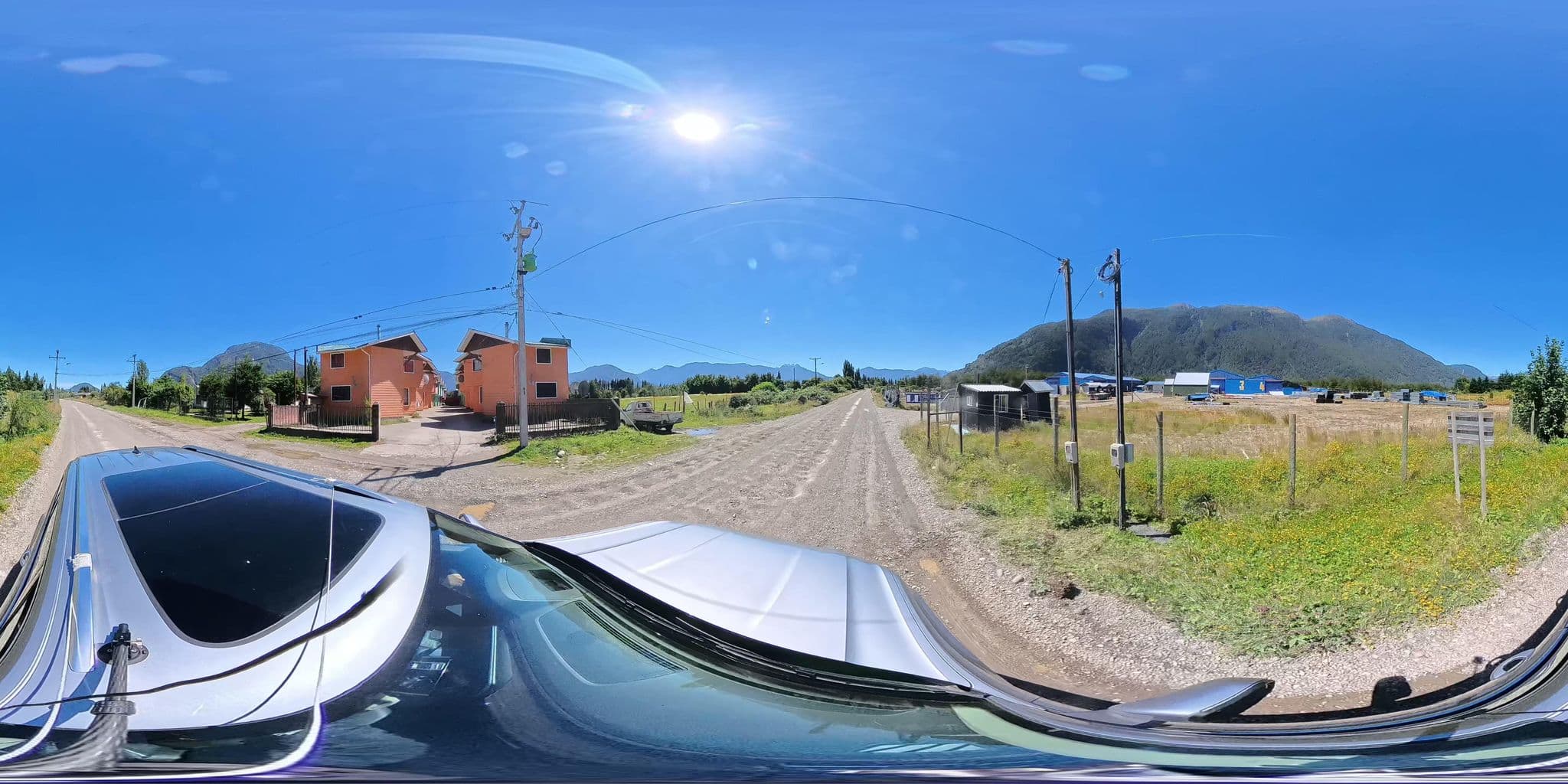 Street view near Cabañas La Cascada, Puerto Aysén — © Antoniam (CC BY-SA · Mapillary)