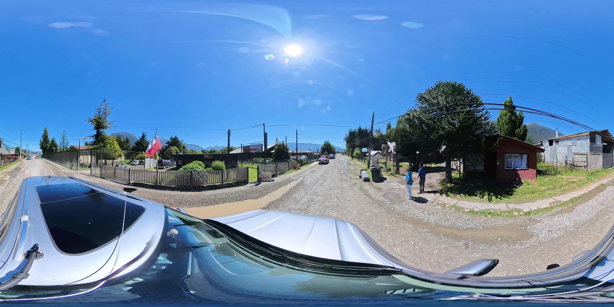 Street view near Cabañas Diego Ulloa, Puerto Aysén — © Antoniam (CC BY-SA · Mapillary)