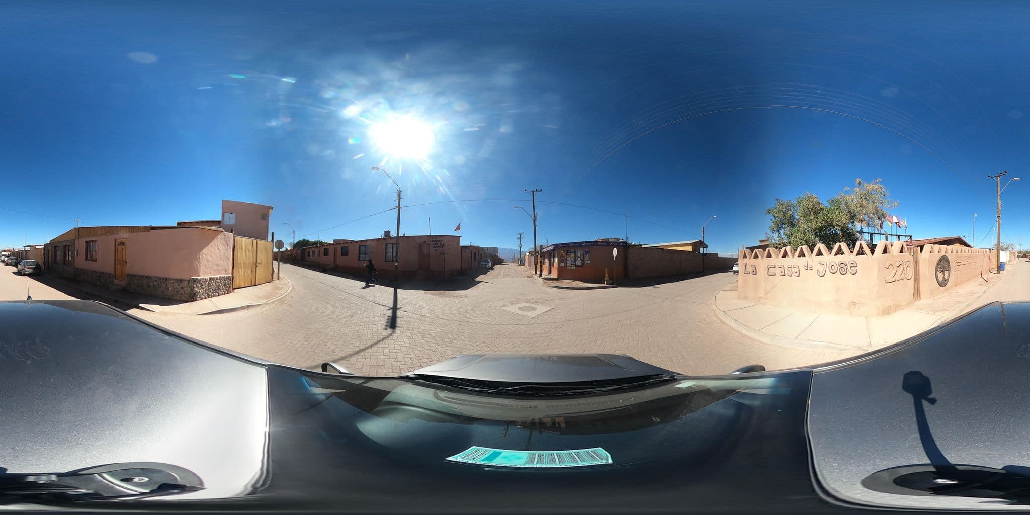 Street view near Nuevo Sol y Viento, San Pedro de Atacama