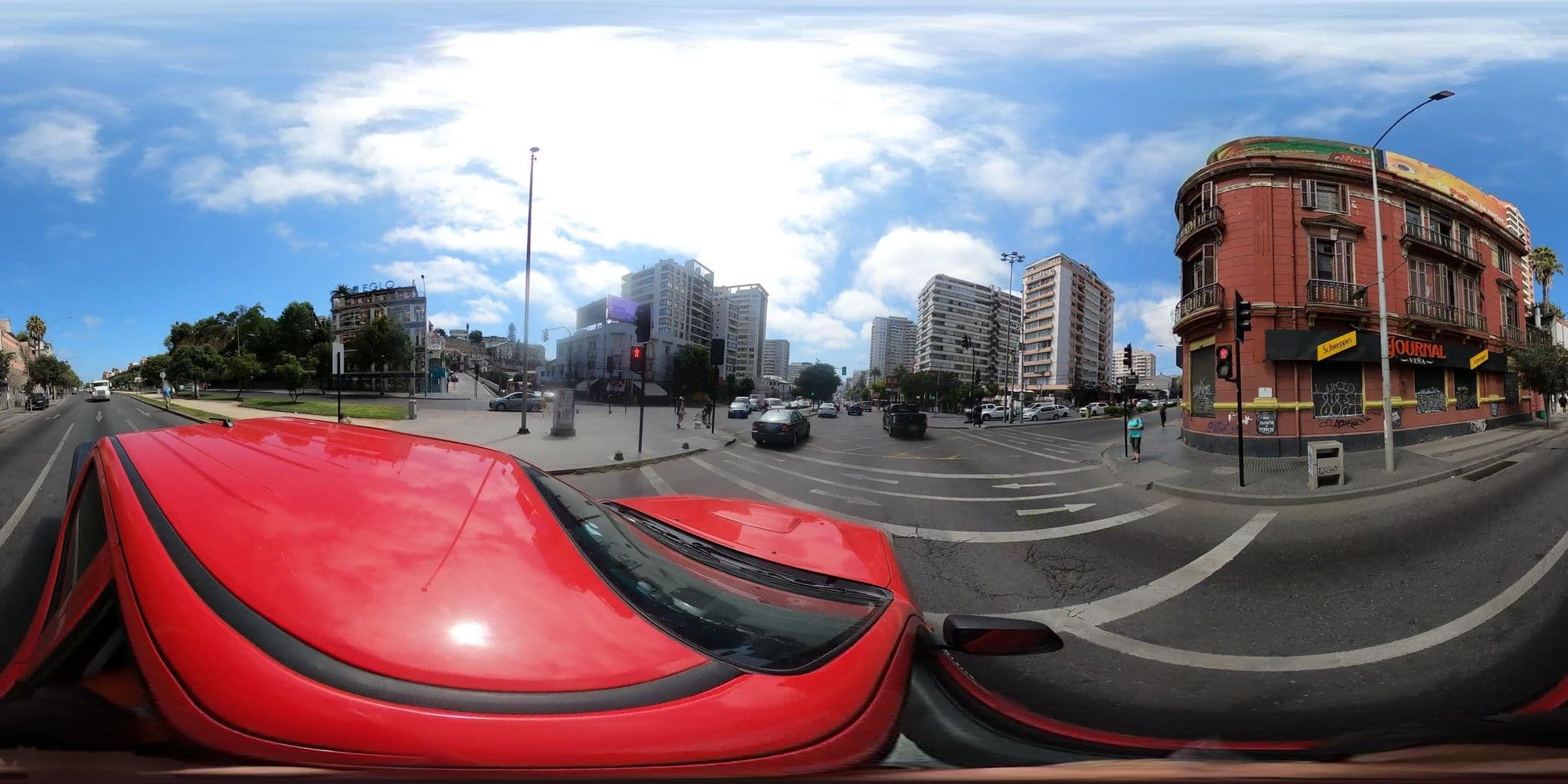Street view near Hostal Princess, Viña del Mar — © SolutivaSistemas (CC BY-SA · Mapillary)