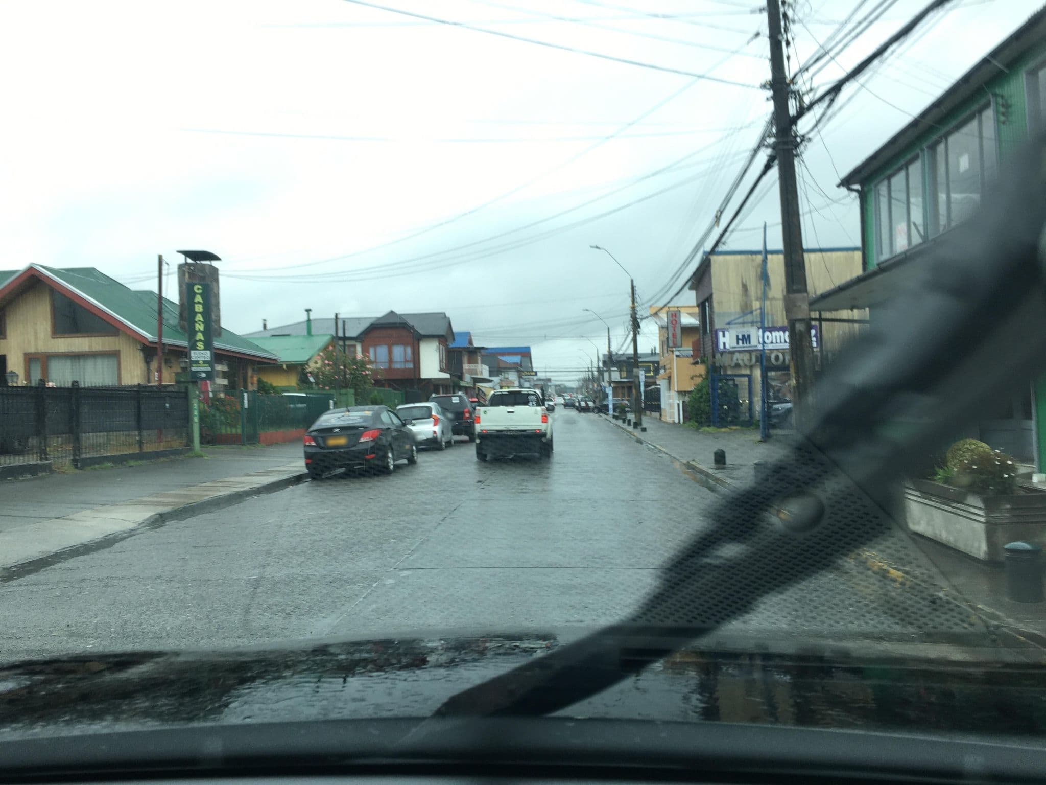 Street view near La Minga Hostel, Castro — © ariellopez (CC BY-SA · Mapillary)