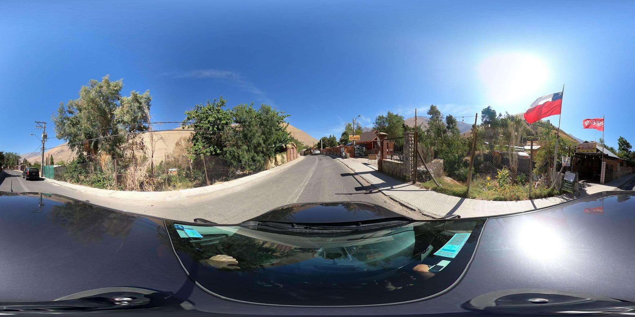 Street view near Cabañas Las Gredas, Paiguano — © Kaart_Local (CC BY-SA · Mapillary)