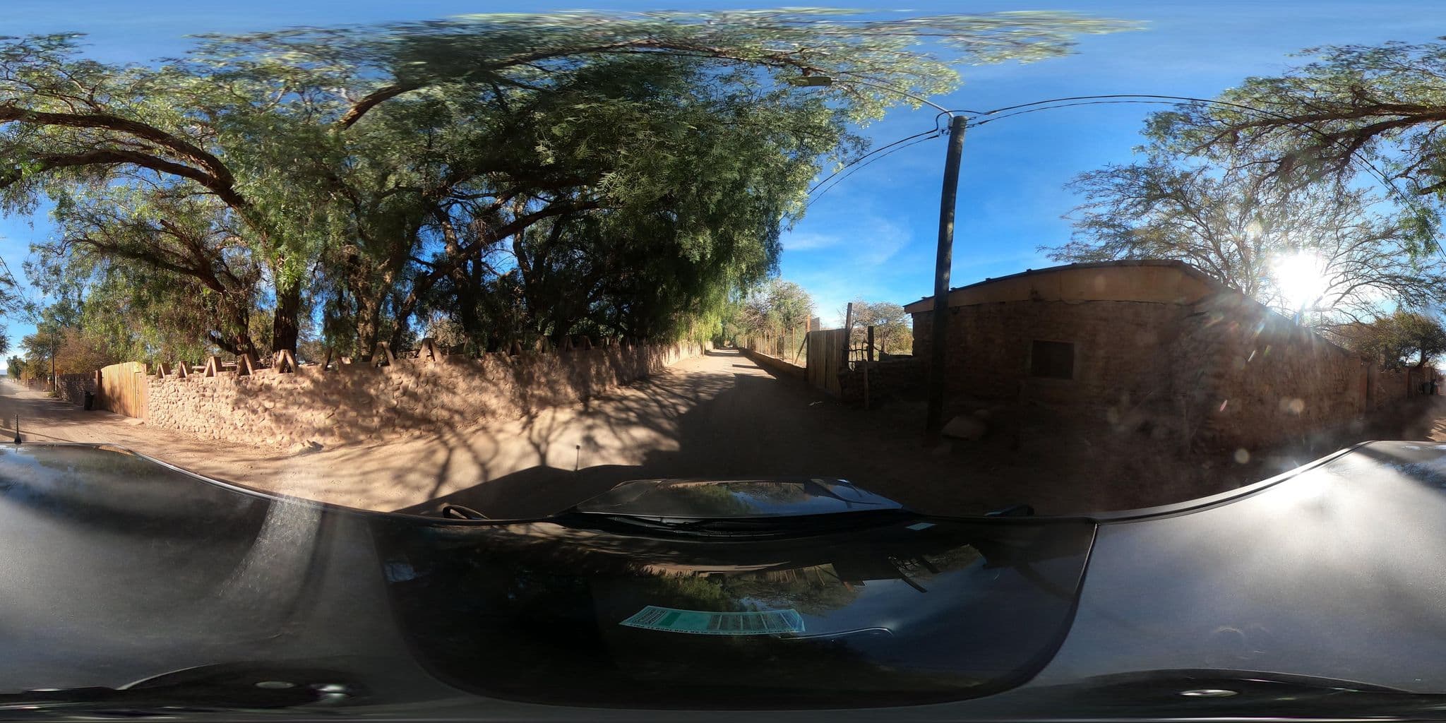 Street view near Estancia Luza, San Pedro de Atacama
