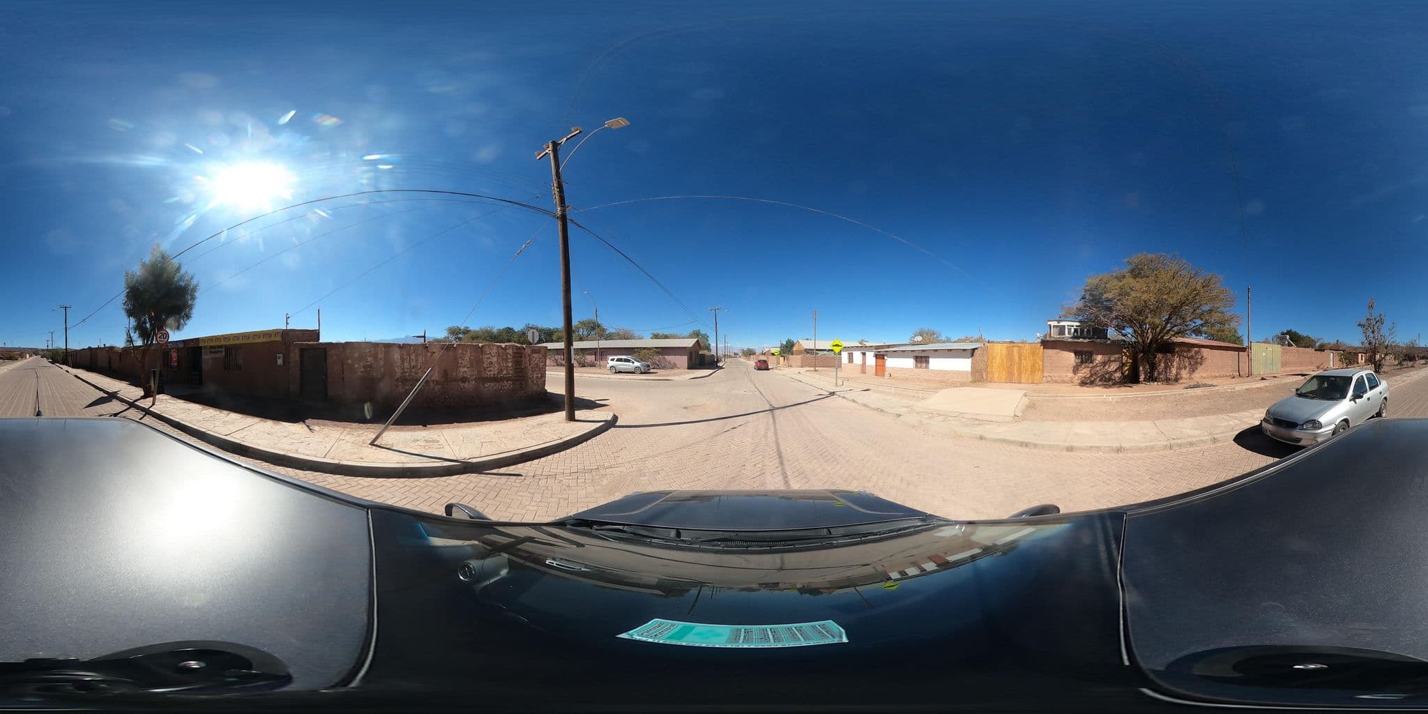 Street view near Casa de felix, San Pedro de Atacama