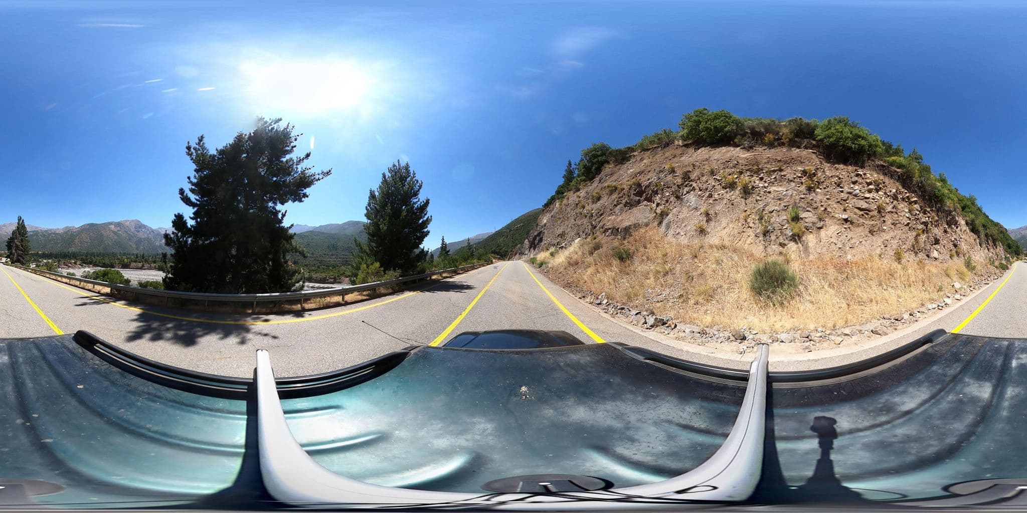 Street view near Cabañas Entre Huasos y Gauchos, Colbún — © Kaart_Local (CC BY-SA · Mapillary)