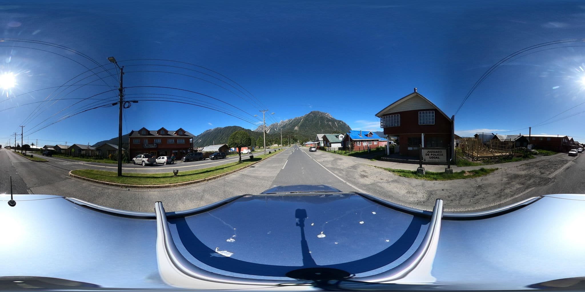 Street view near Hostal Entre Volcanes, Chaitén — © Kaart_Local (CC BY-SA · Mapillary)