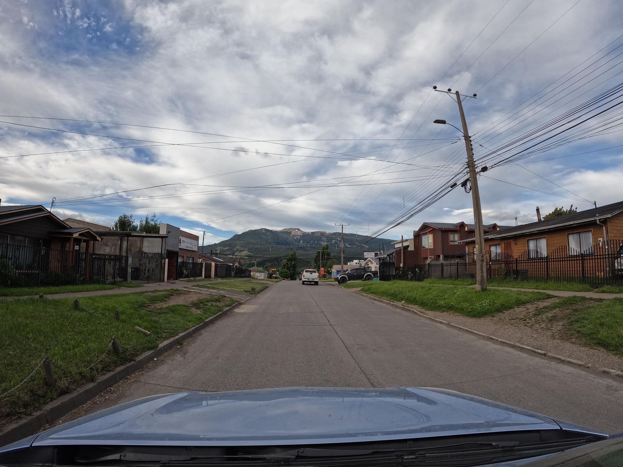Street view near Cabañas Antü 2, Coyhaique