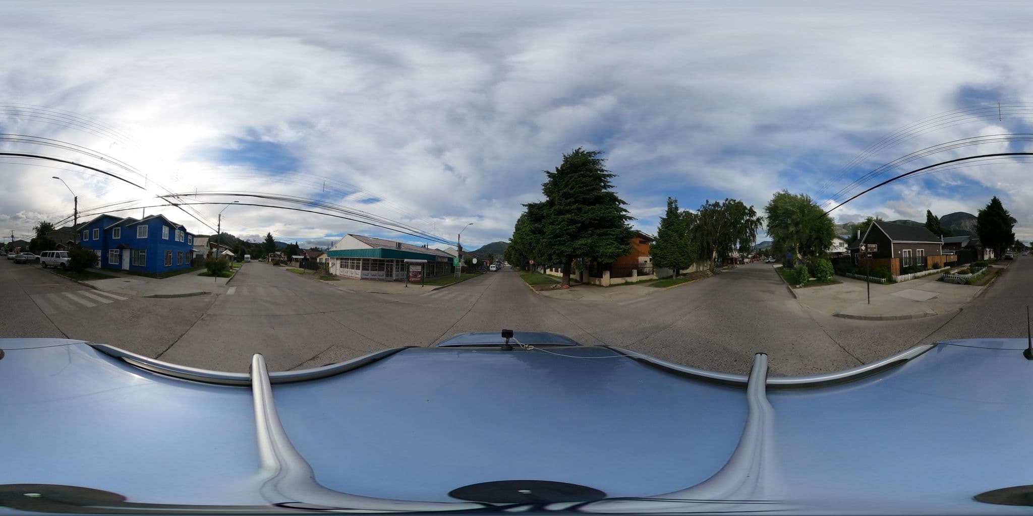 Street view near Carrera, Coyhaique