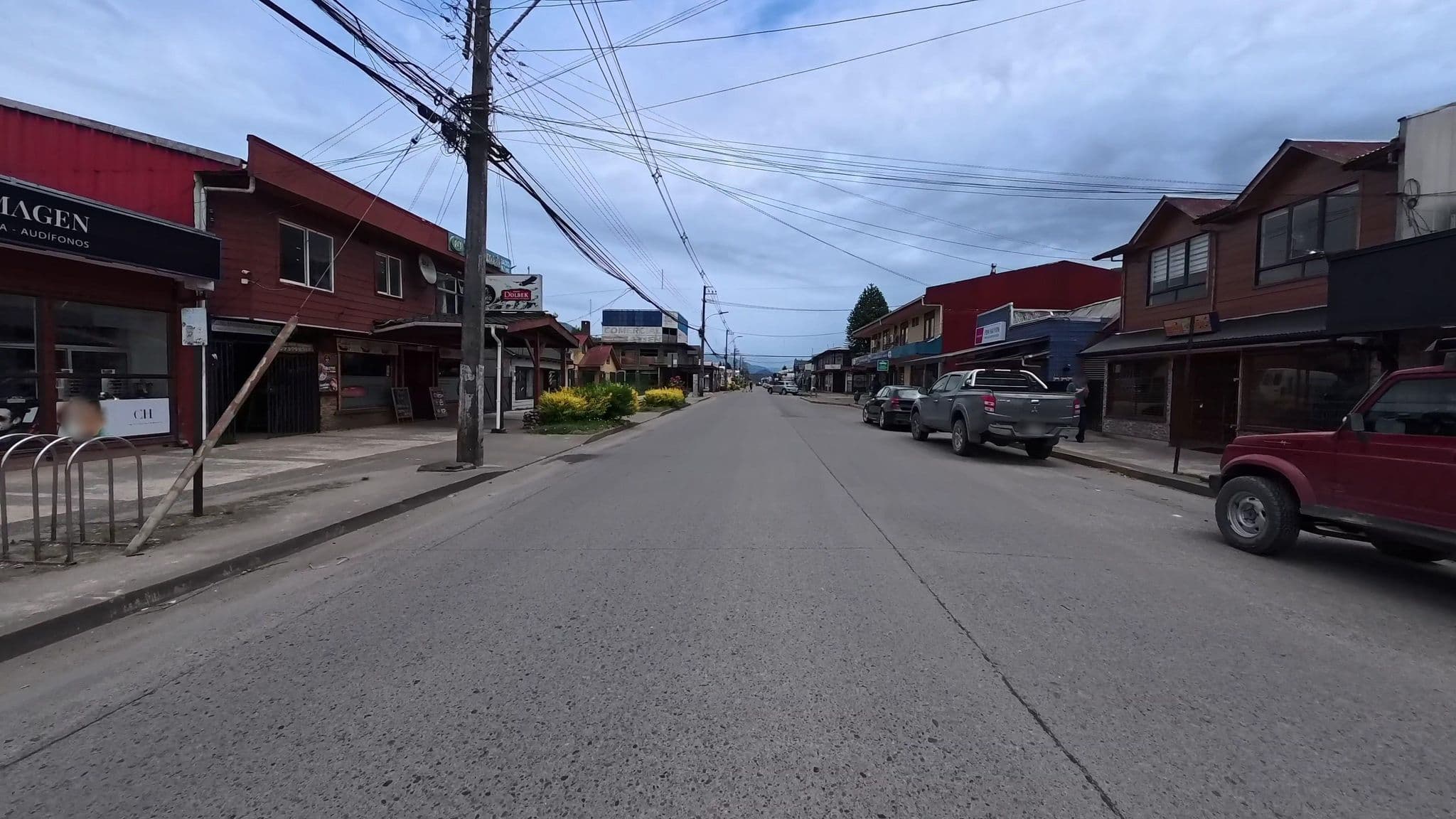 Street view near Aysén Patagonia, Puerto Aysén — © contactoacve (CC BY-SA · Mapillary)