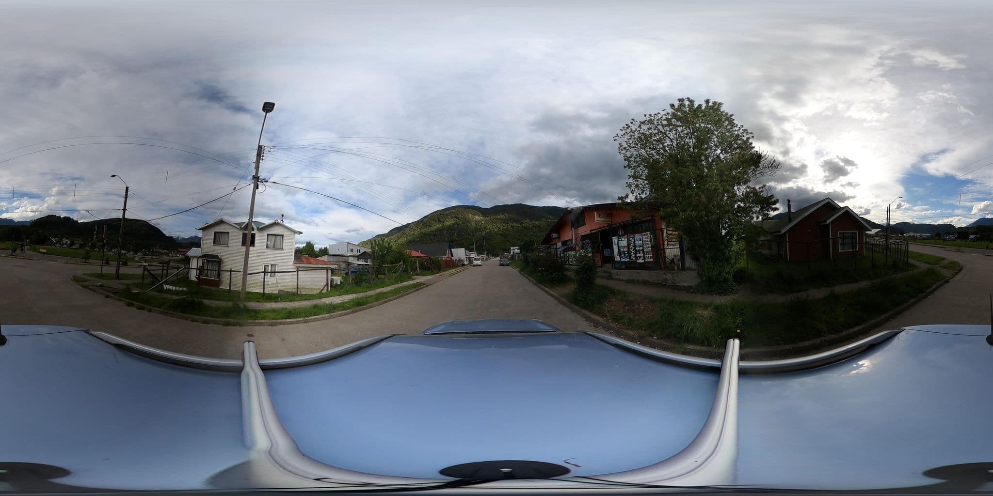 Street view near Cabañas R y R, Puerto Chacabuco — © Kaart_Local (CC BY-SA · Mapillary)