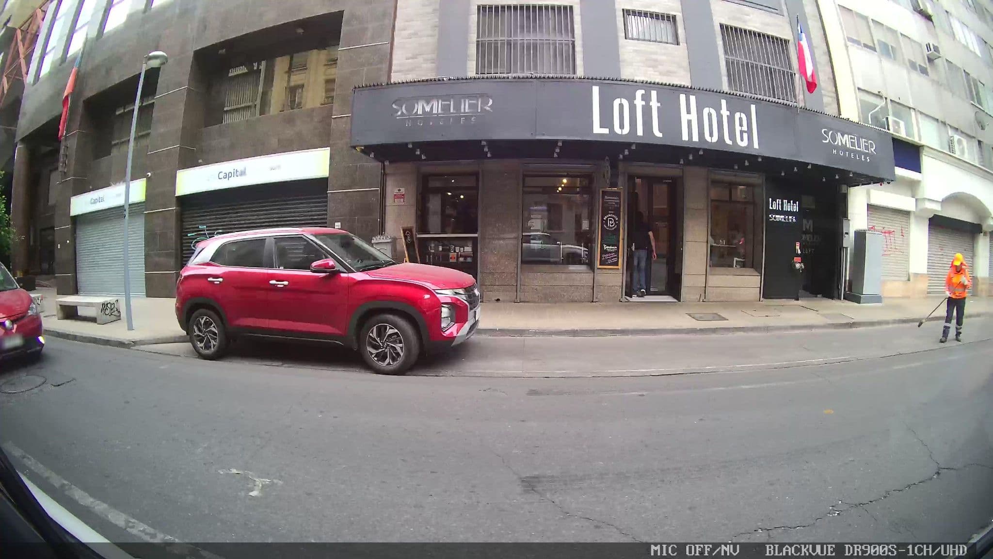 Street view near Loft Hotel by Sommelier Hoteles, Santiago