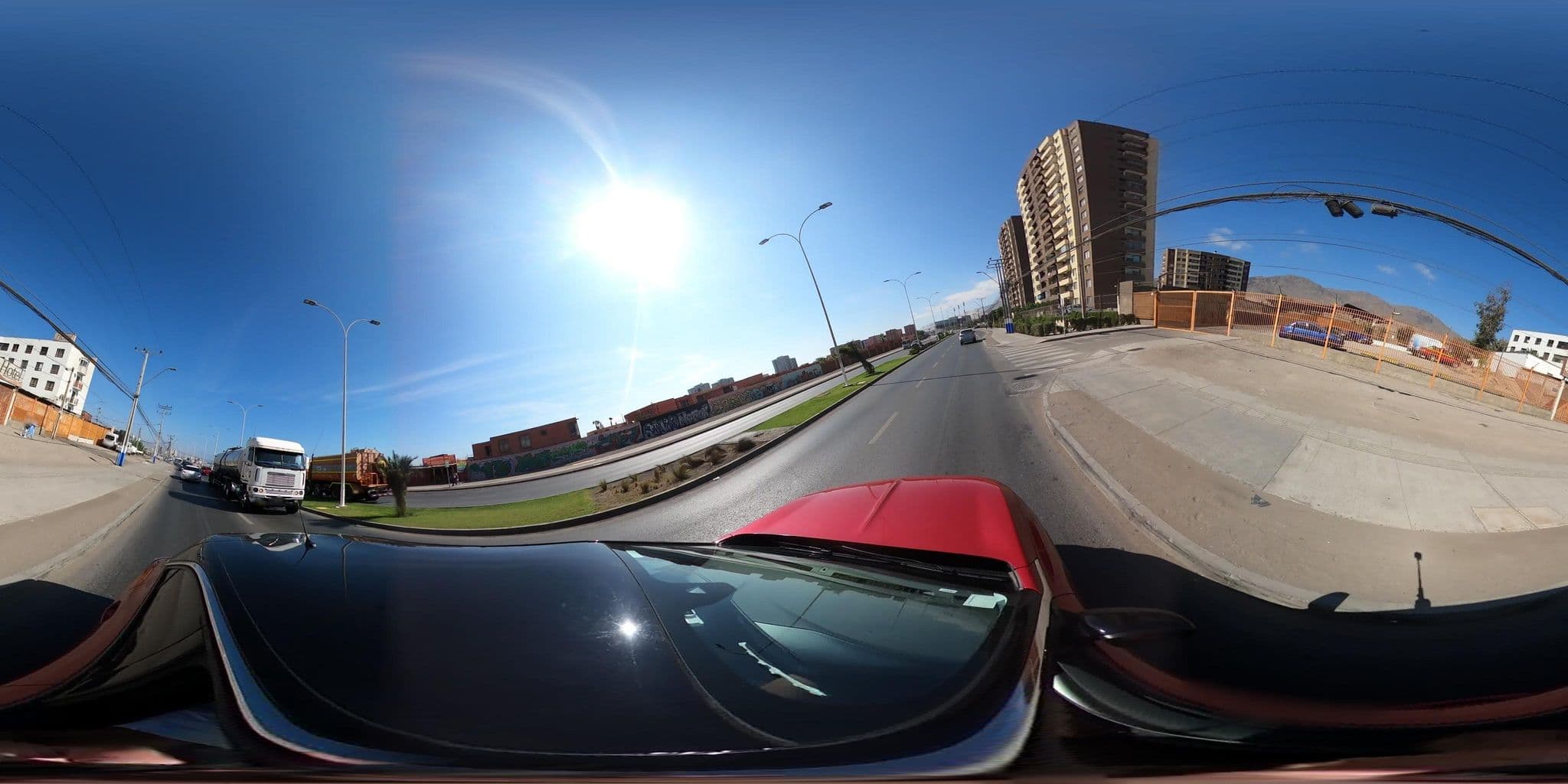 Street view near Hotel Altos del Loa, Antofagasta — © Gduran (CC BY-SA · Mapillary)