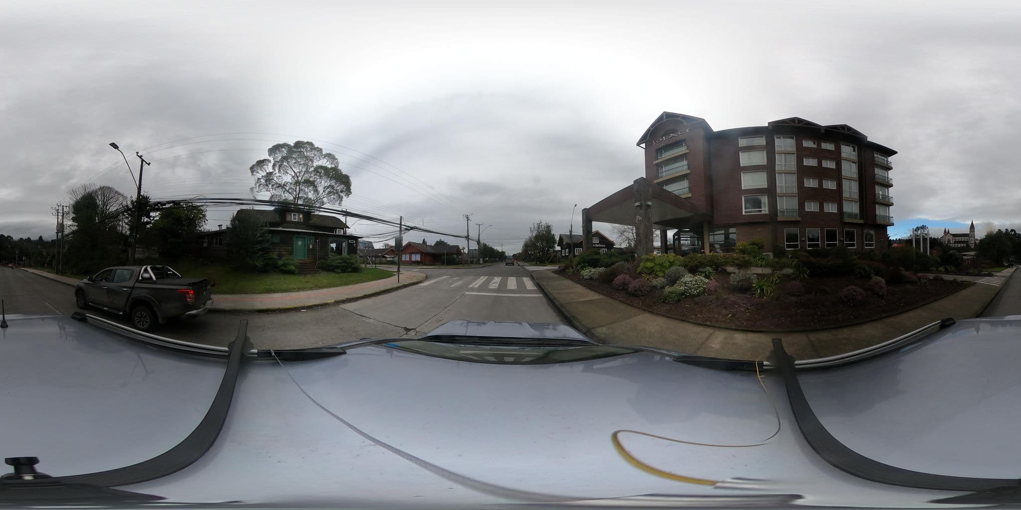 Street view near Hotel Solace, Puerto Varas