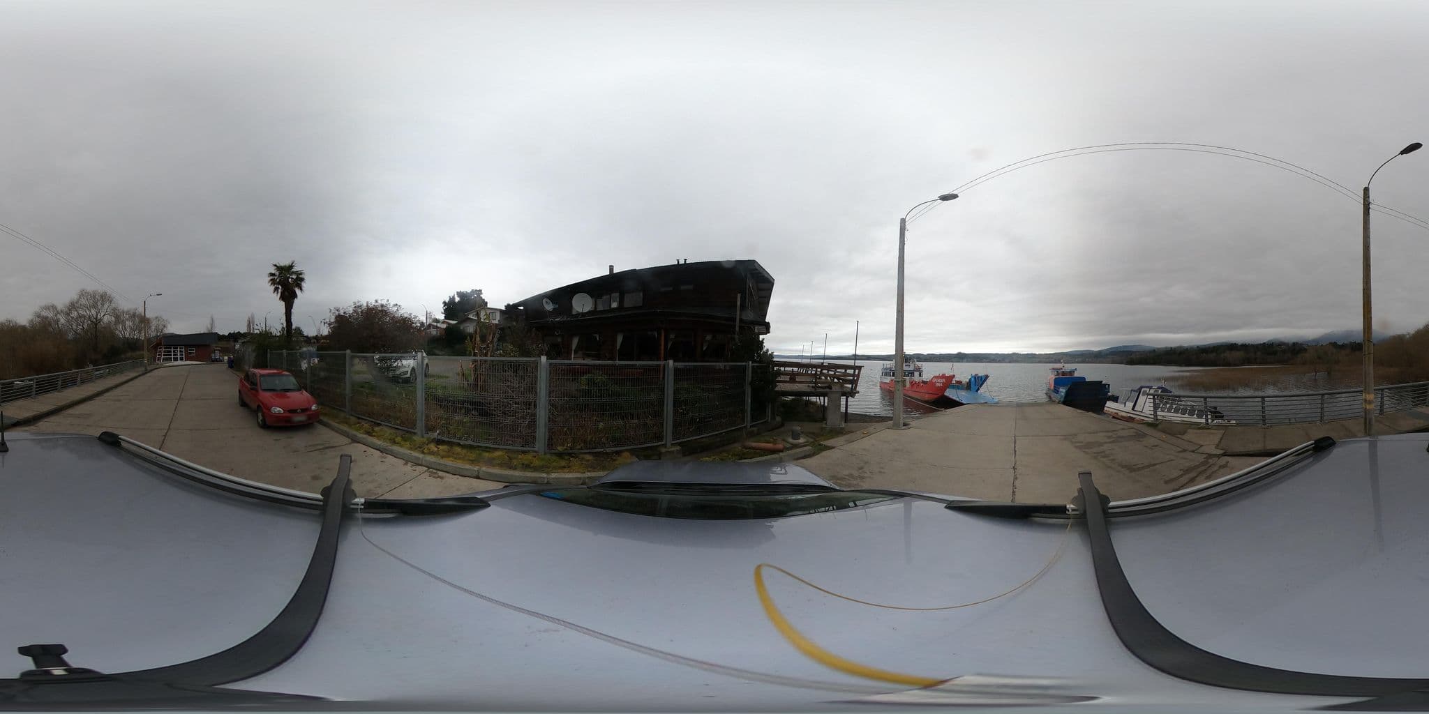 Street view near Hostal Puerto Futrono, Futrono — © Kaart_Local (CC BY-SA · Mapillary)