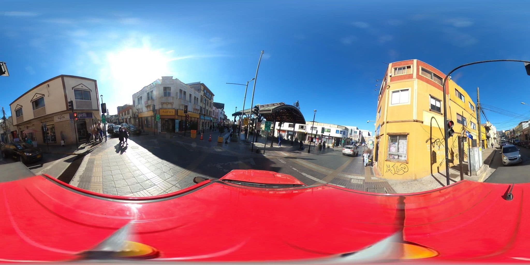 Street view near Hostel Del Puerto, Coquimbo — © SolutivaSistemas (CC BY-SA · Mapillary)