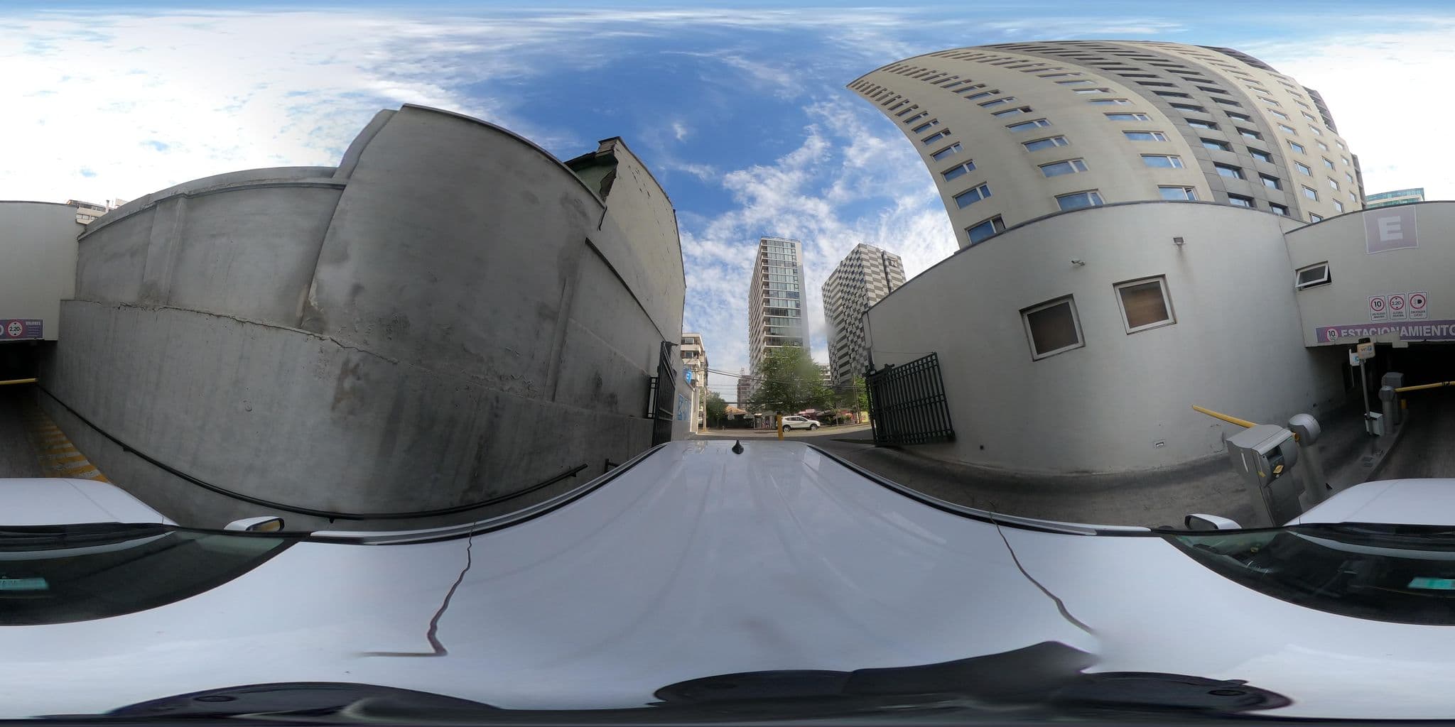 Street view near Hotel Diego de Almagro, Ñuñoa — © kaart_360 (CC BY-SA · Mapillary)