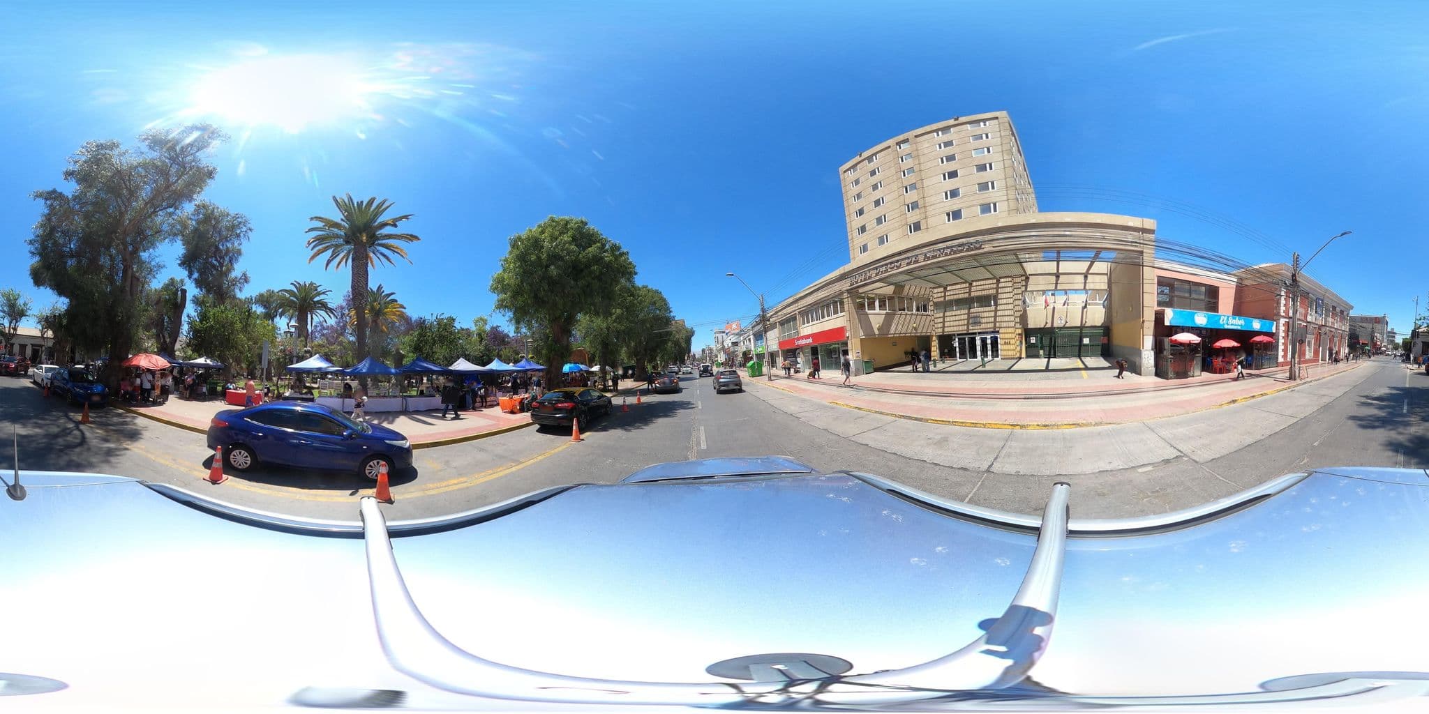 Street view near Hotel Diego de Almagro, Copiapó — © Kaart_Local (CC BY-SA · Mapillary)