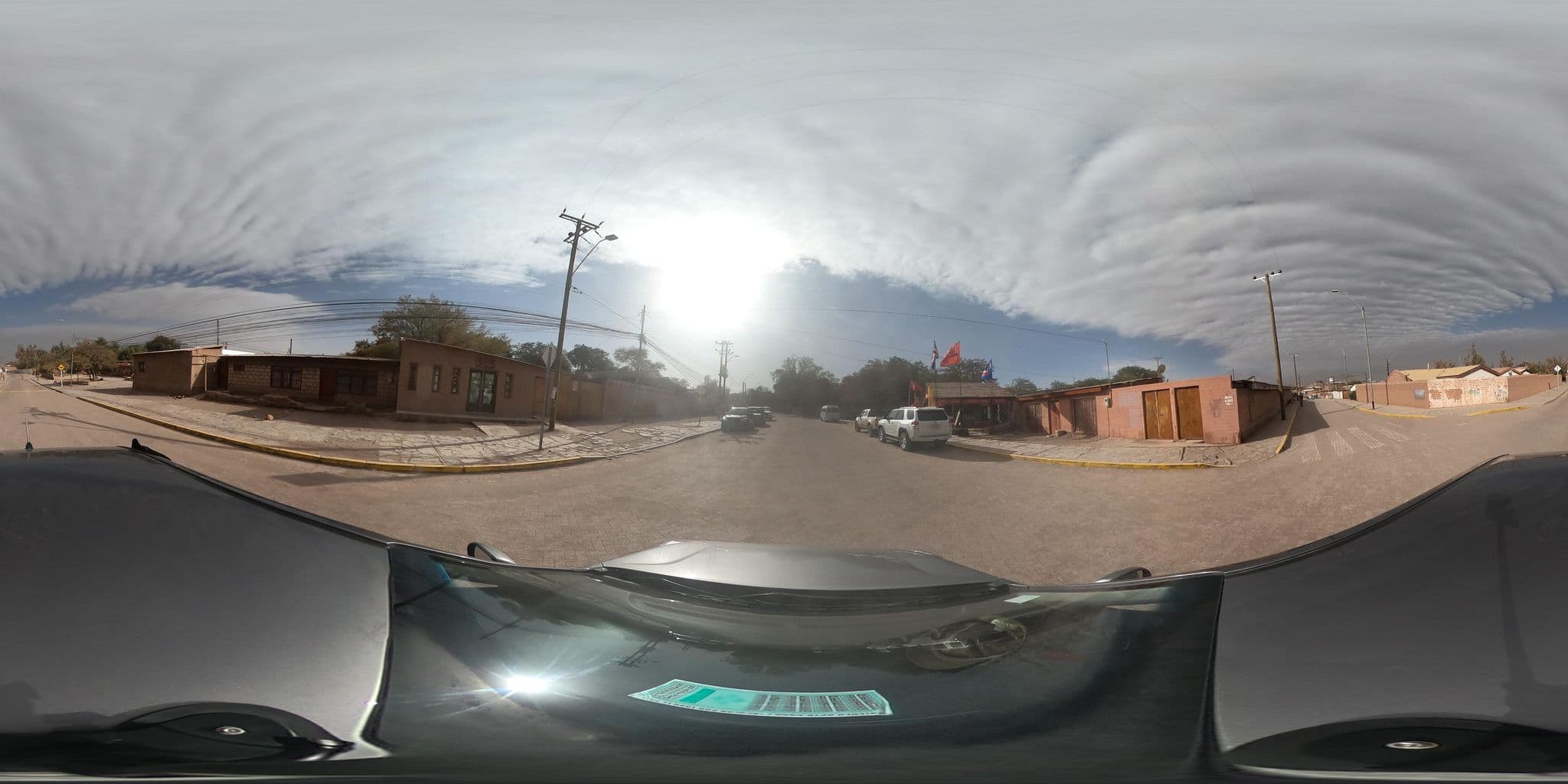 Street view near Hostel Hara, San Pedro de Atacama