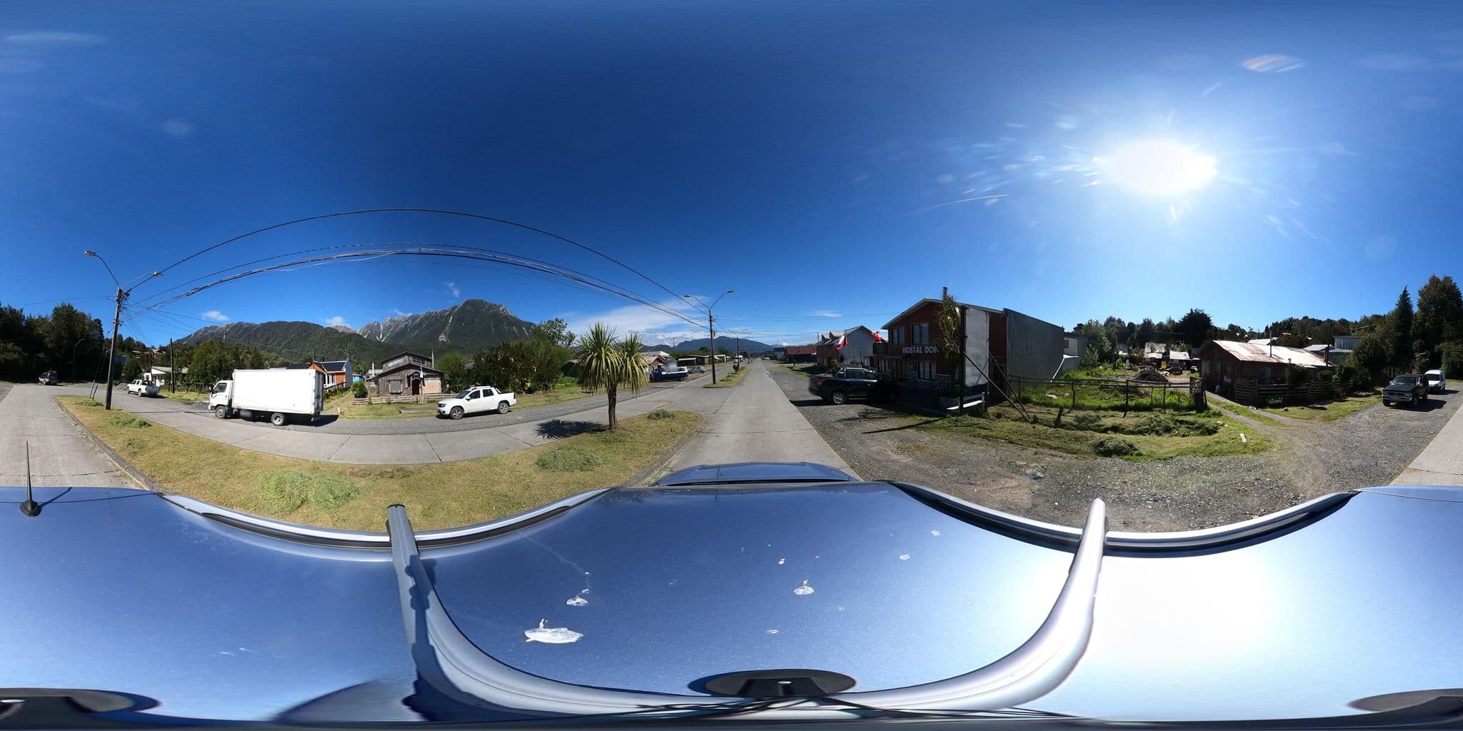 Street view near Hostal Don Carlos, Chaitén — © Kaart_Local (CC BY-SA · Mapillary)