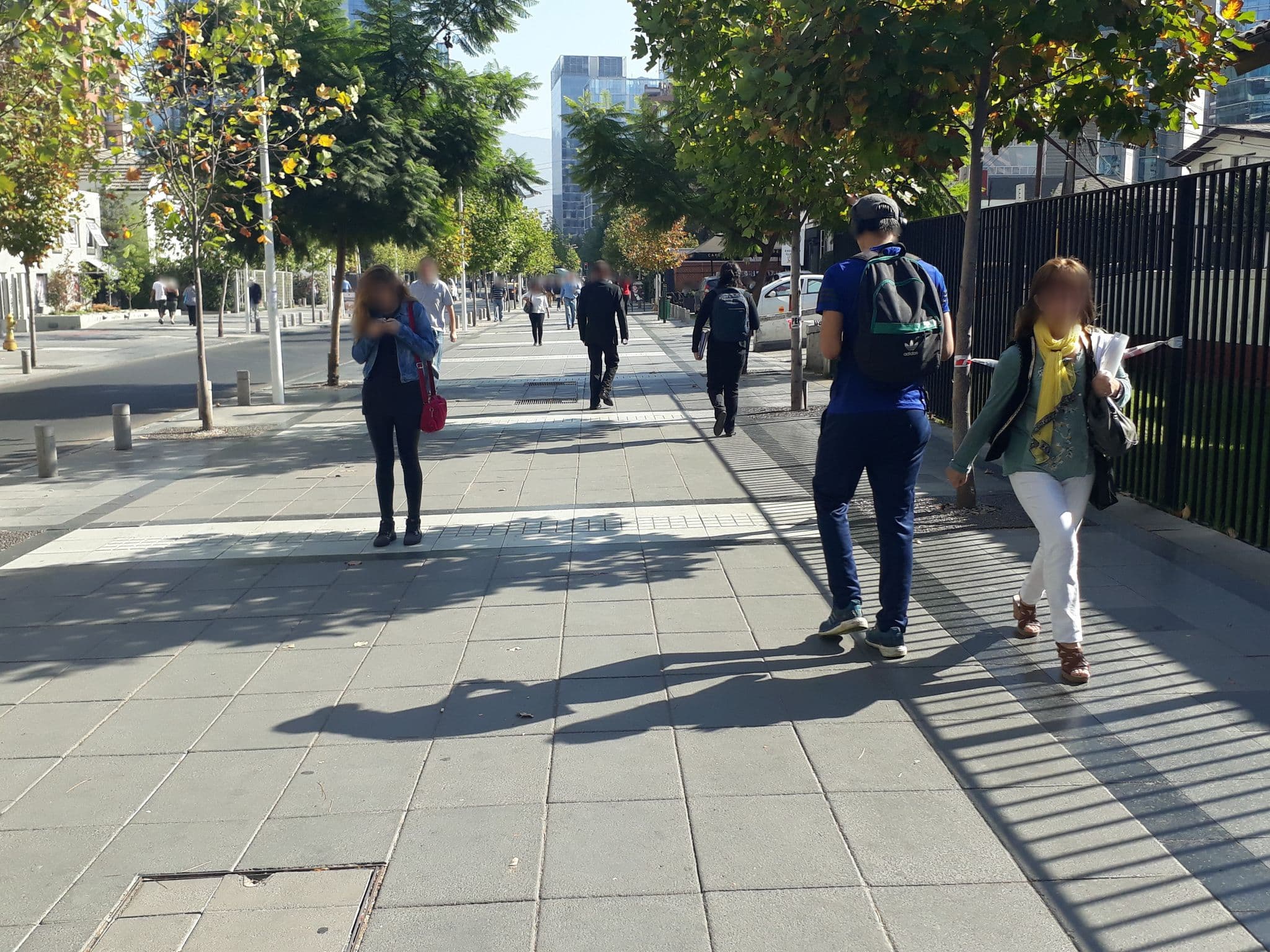 Street view near Hotel Regal Pacific, Ñuñoa — © lokoisaac (CC BY-SA · Mapillary)